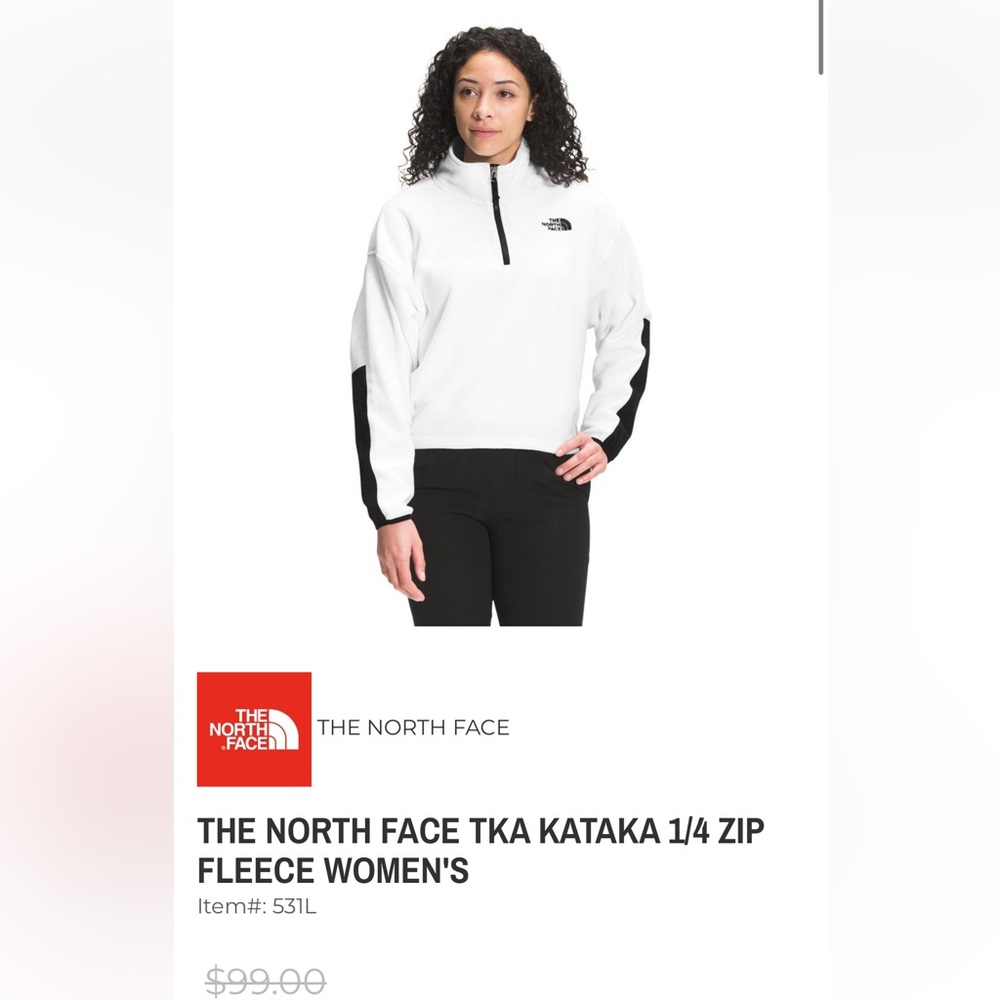 Women’s The North Face TKA Kataka 1/4 Zip Fleece Jacket